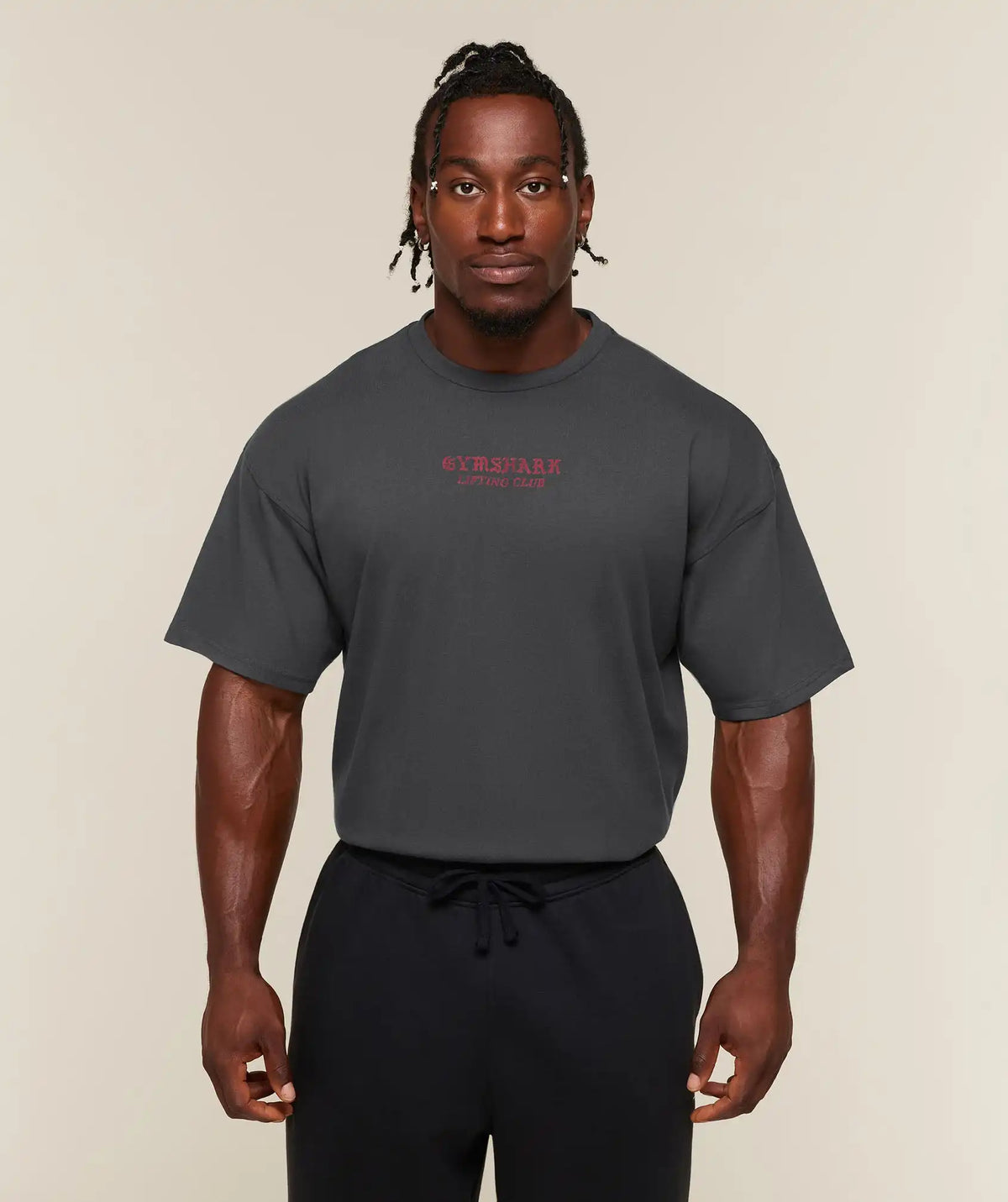 Lifting Statue Graphic T-Shirt