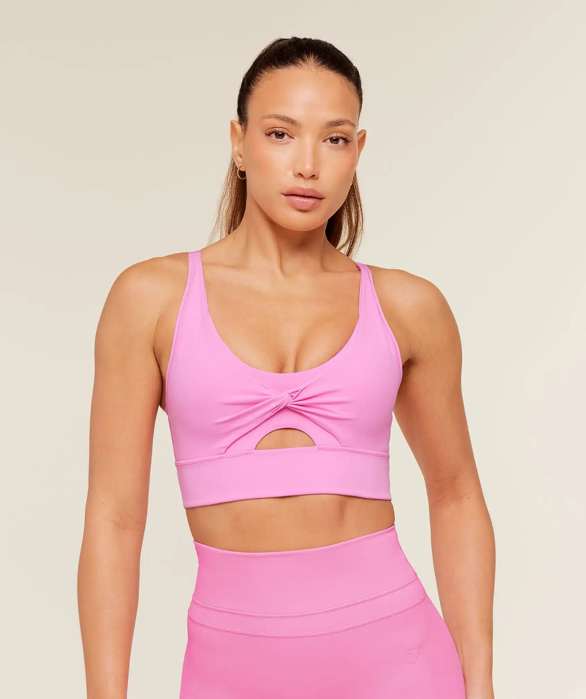 Medium Support Twist Front Sports Bra