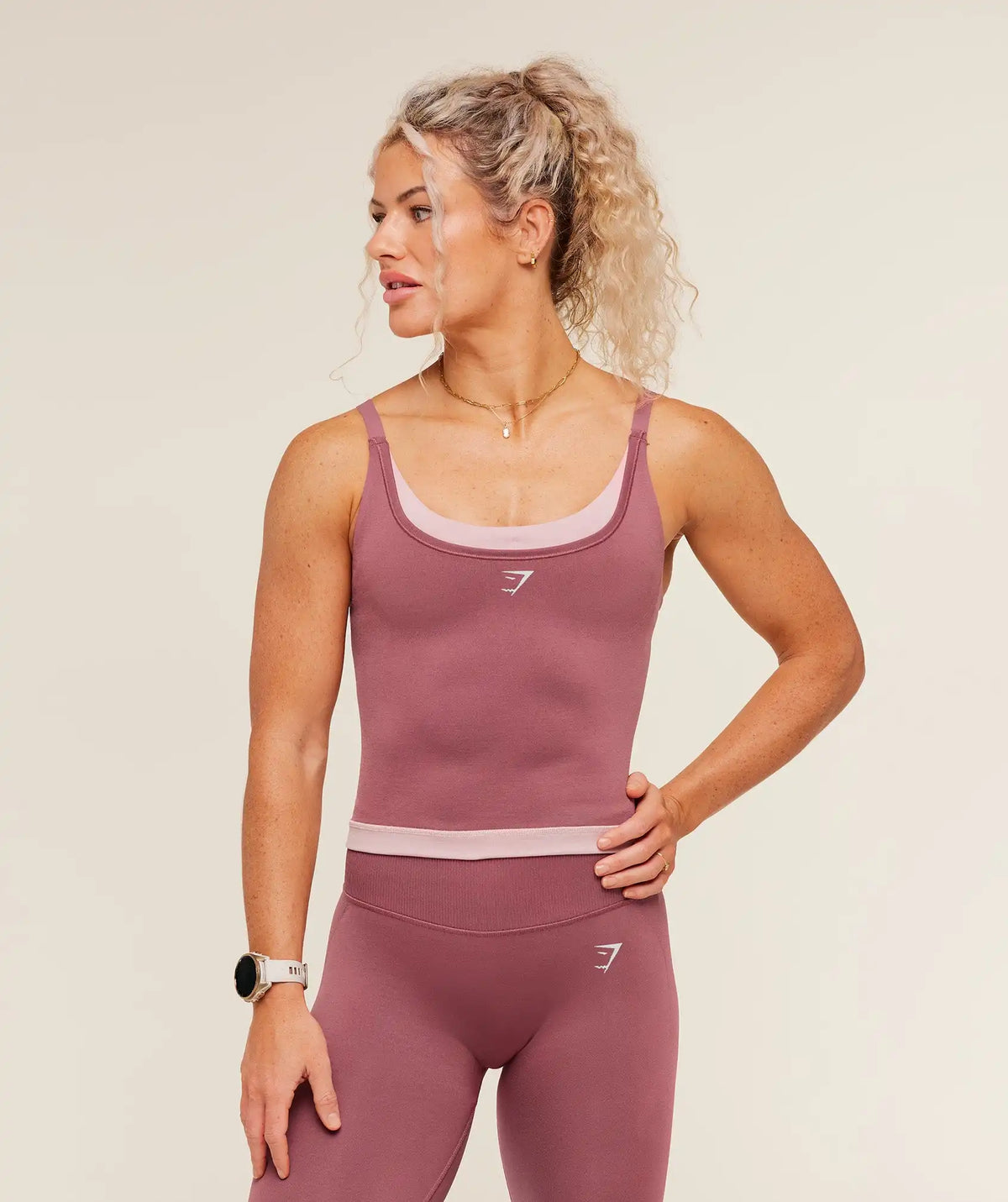 Relay Seamless Midi Tank
