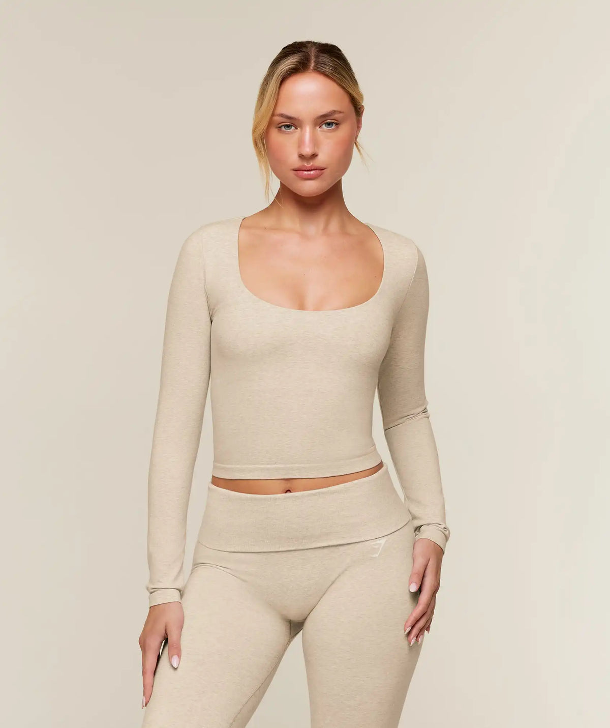 CottonMove™ Midi Long Sleeve Top