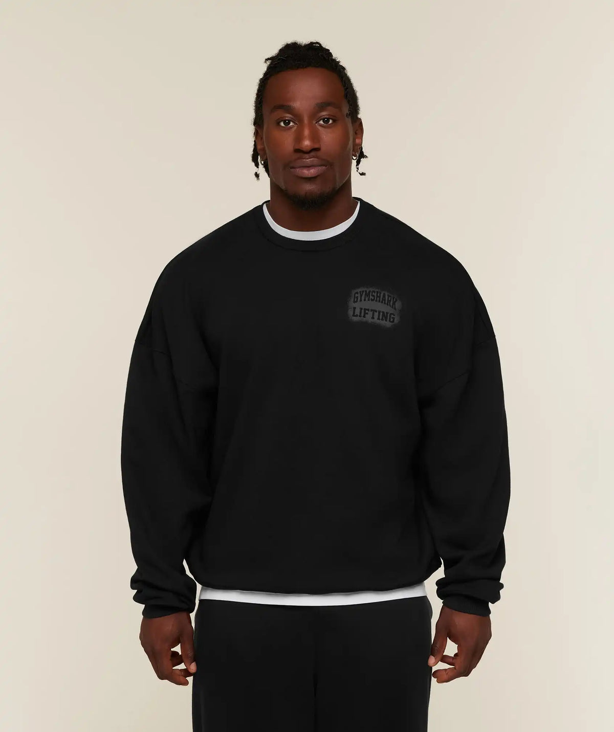 Faded Lifting Graphic Sweatshirt