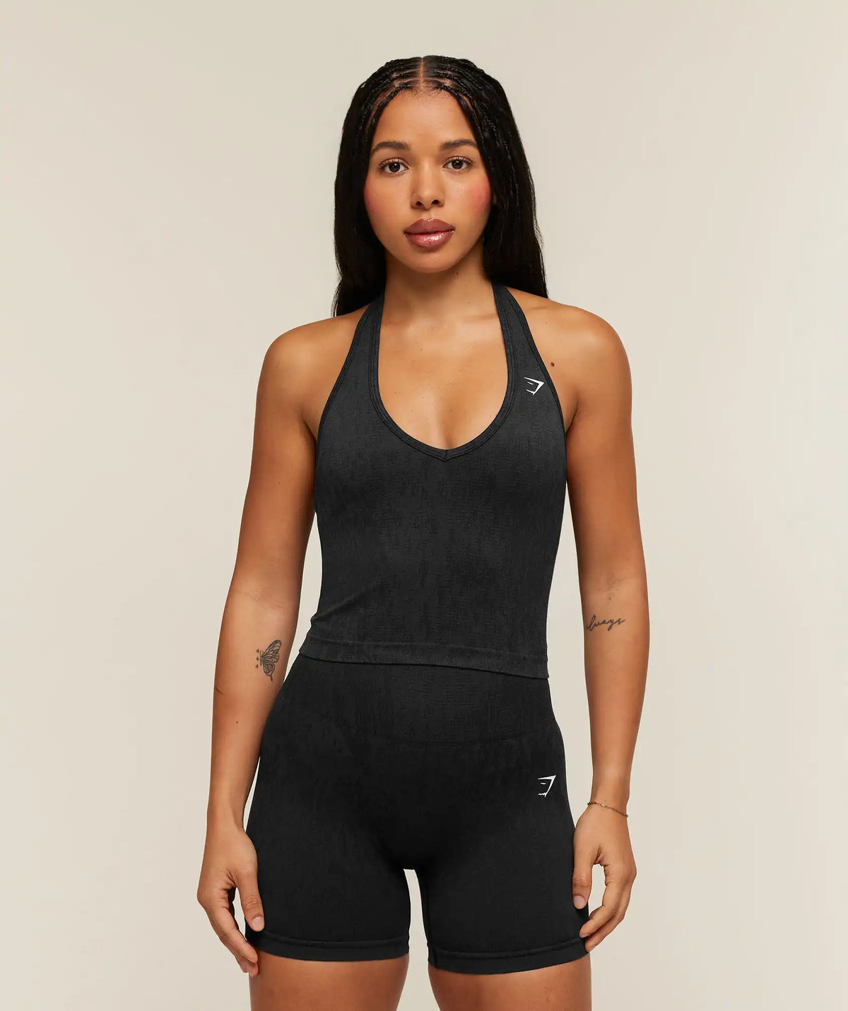 Adapt Animal x Whitney Halter Neck Shelf Cami