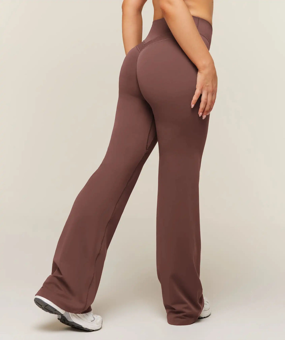 Whitney High-Rise Flare Leggings Short