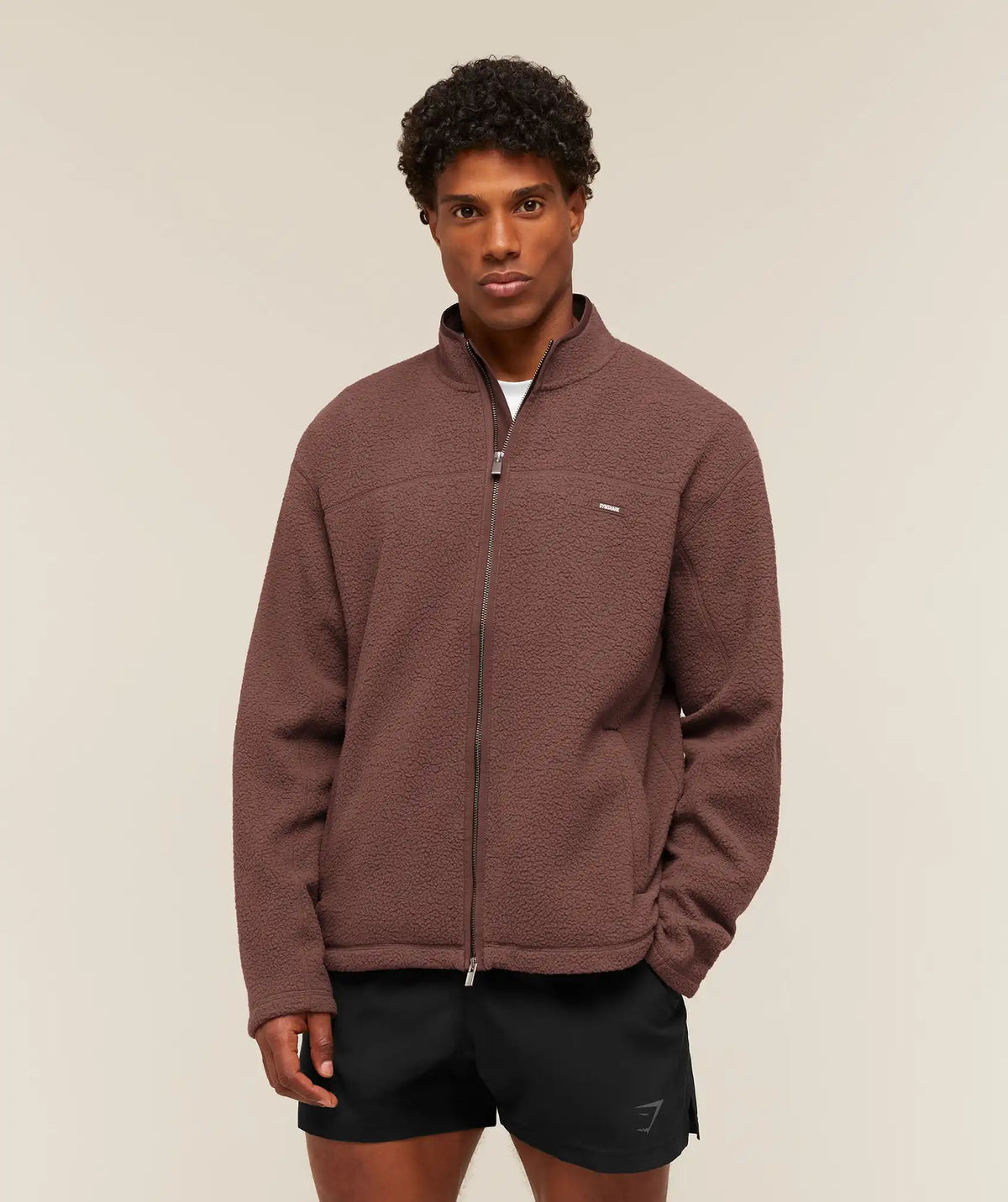 Fleece Zip Through Jacket