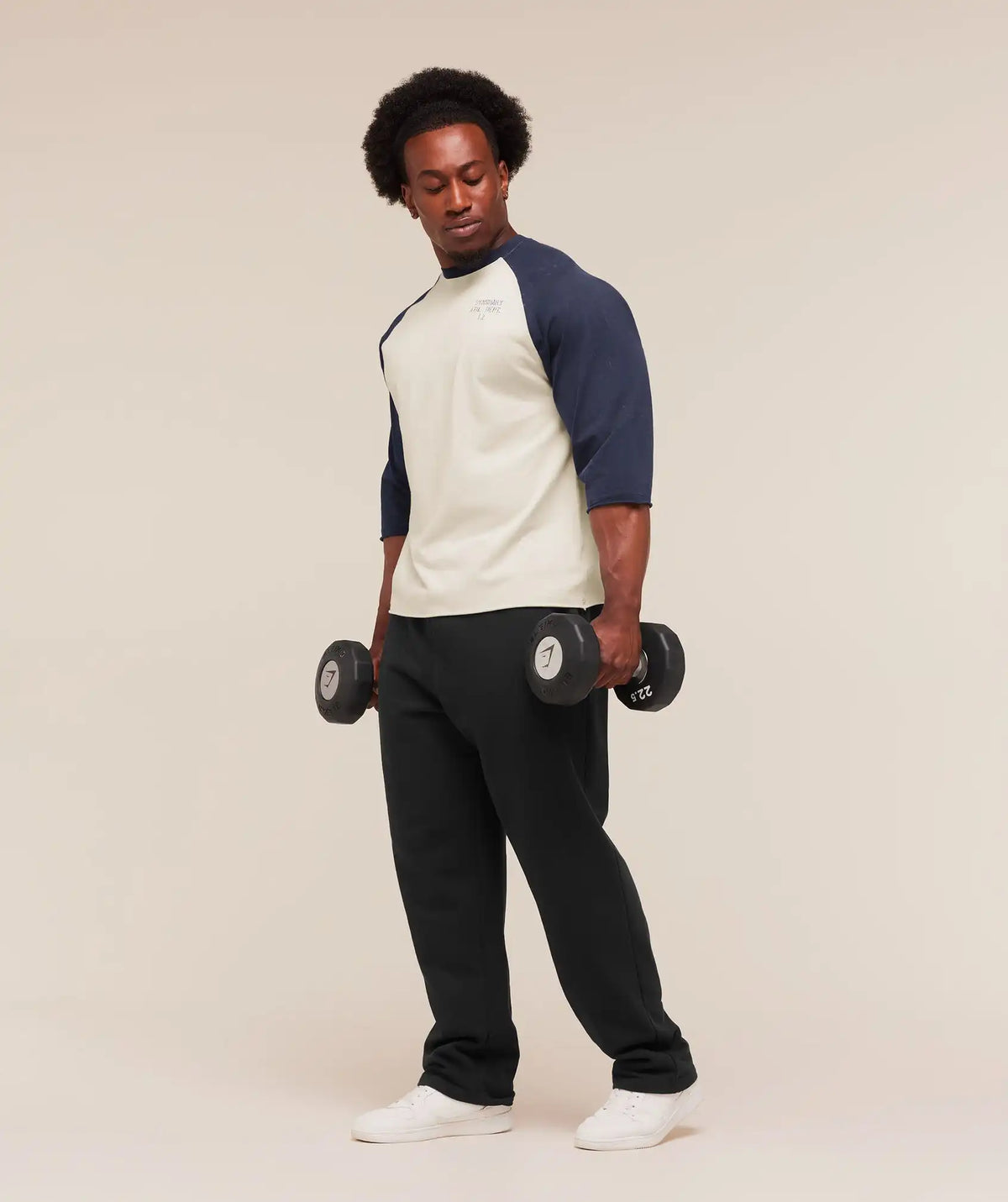 Retro Collegiate 3/4 Sleeve T-Shirt