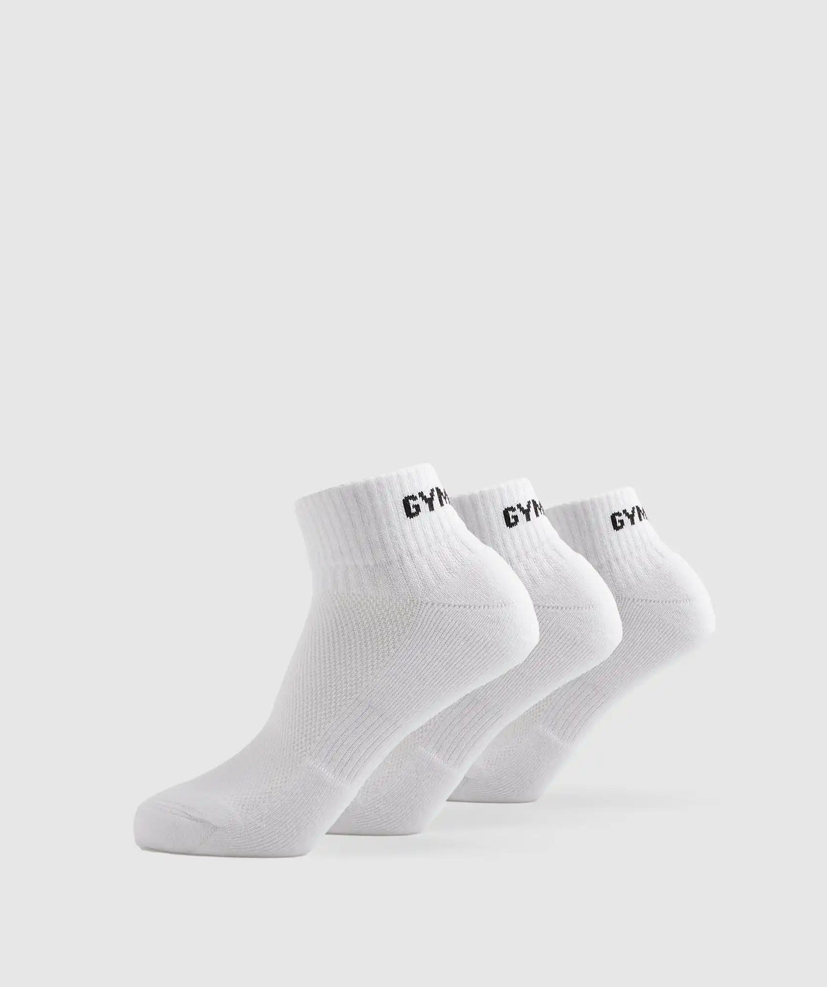 GS Jacquard Quarter Socks 3pk