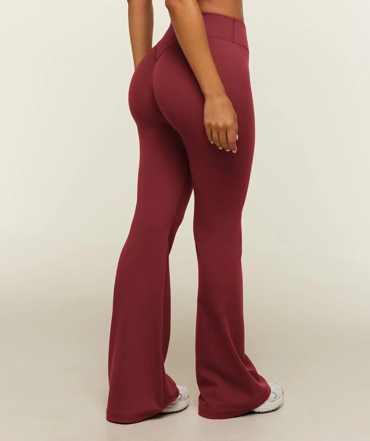 SoftSense™ Mid-Rise Flared Leggings Short
