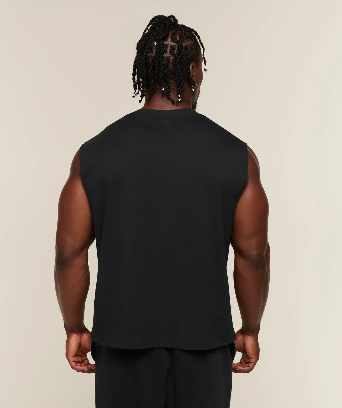 Faded Lifting Graphic Sleeveless Top