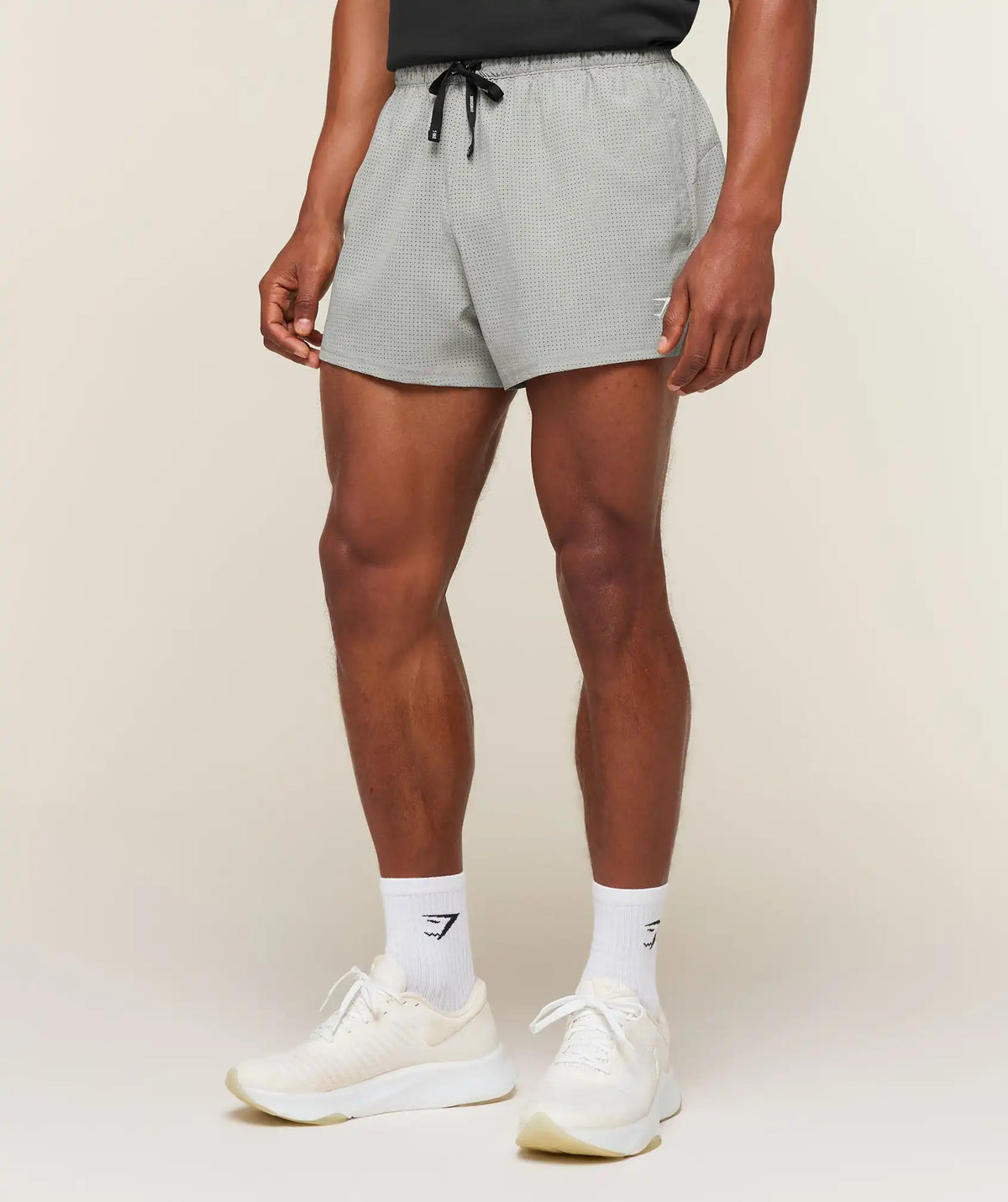 Perforated Train 4" Shorts