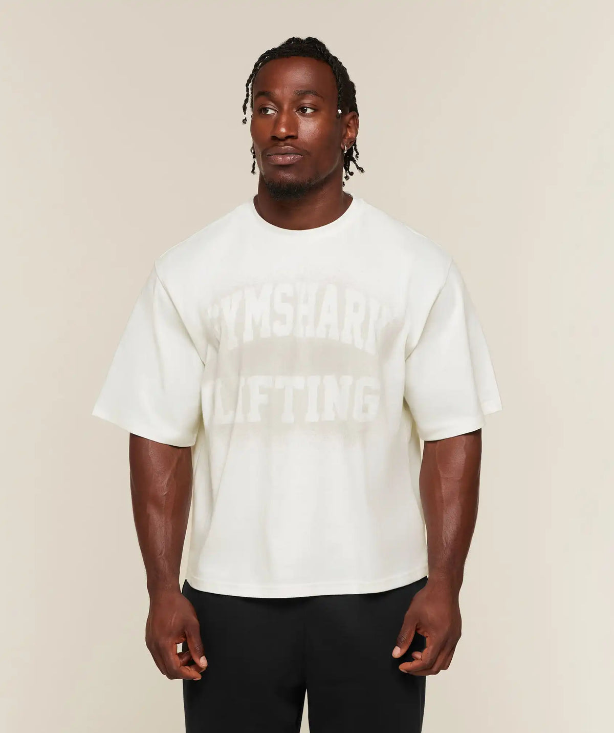 Faded Lifting Graphic T-Shirt