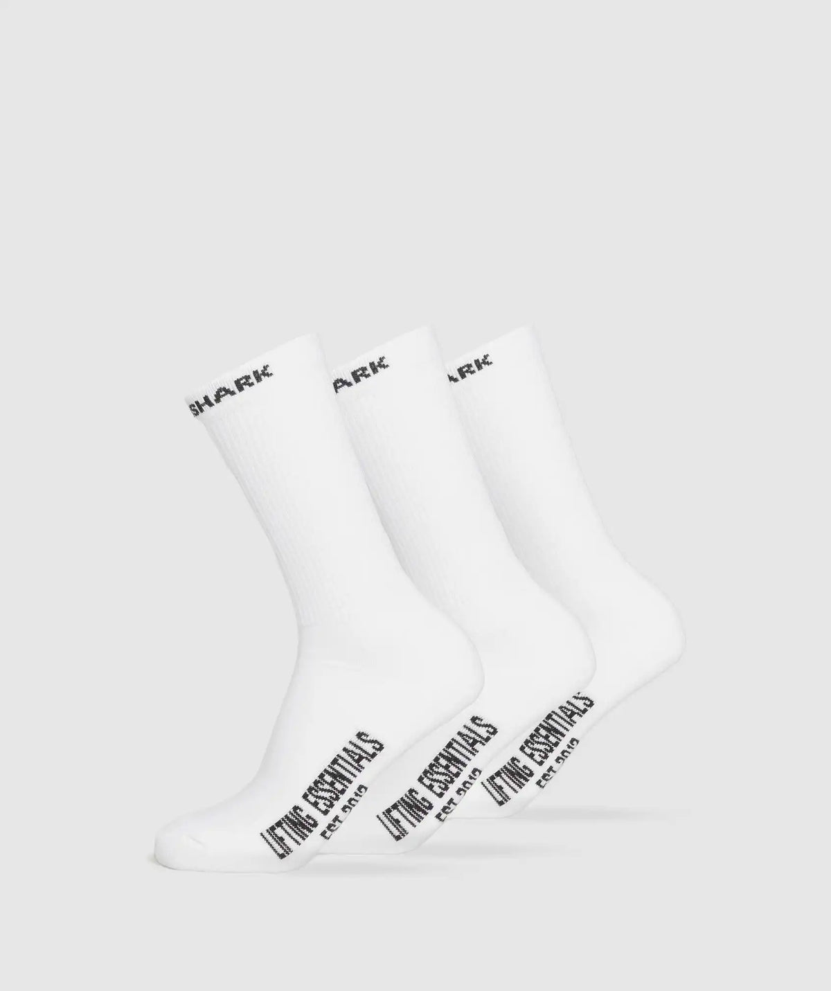 Wordmark Crew 3pk