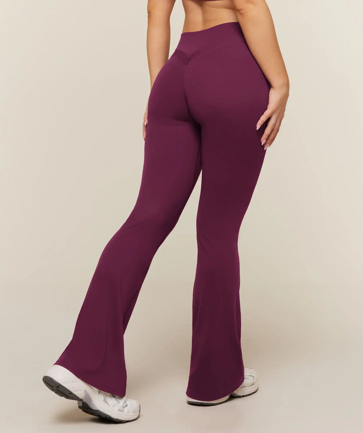 Whitney Mid-Rise Mini Flare Short