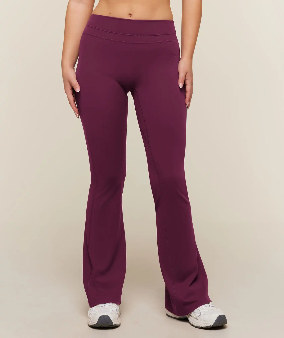 Whitney Mid-Rise Mini Flare Short
