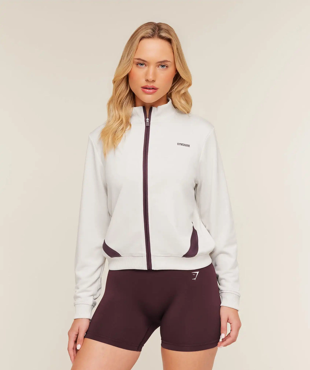Lightweight Tricot Zip Through Jacket