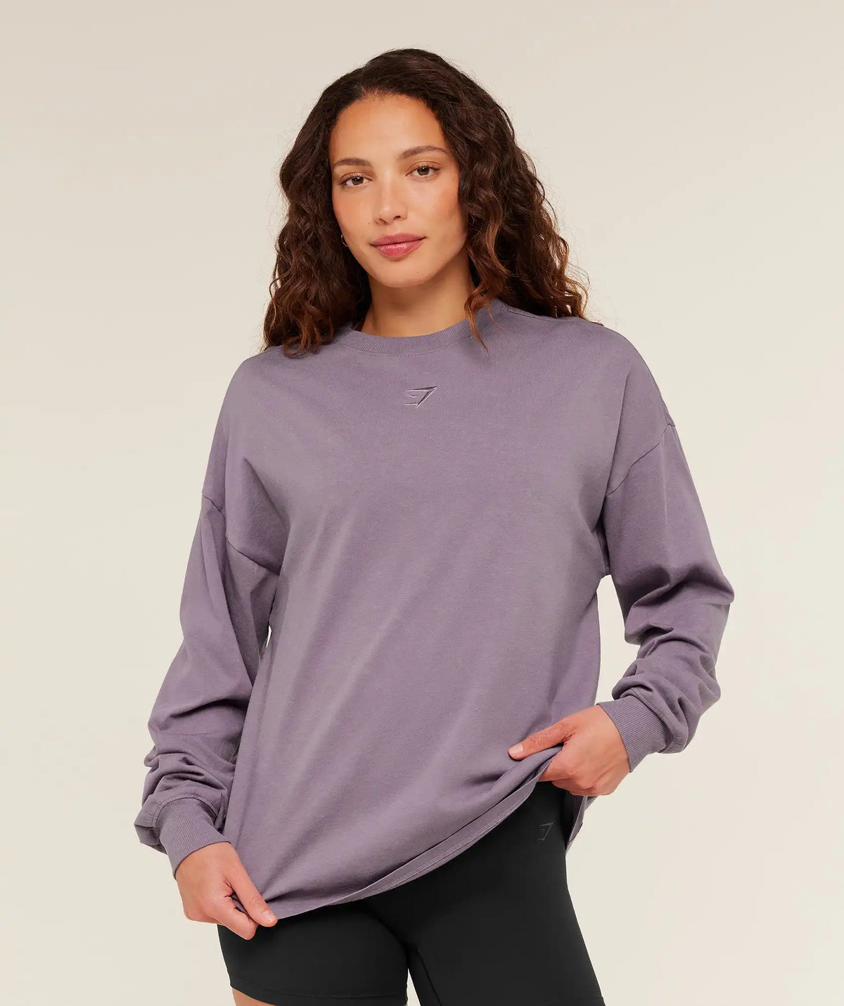 Power Washed Long Sleeve Top