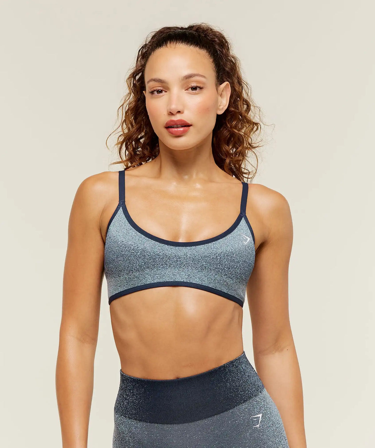 Blush Seamless Light Support Sports Bra