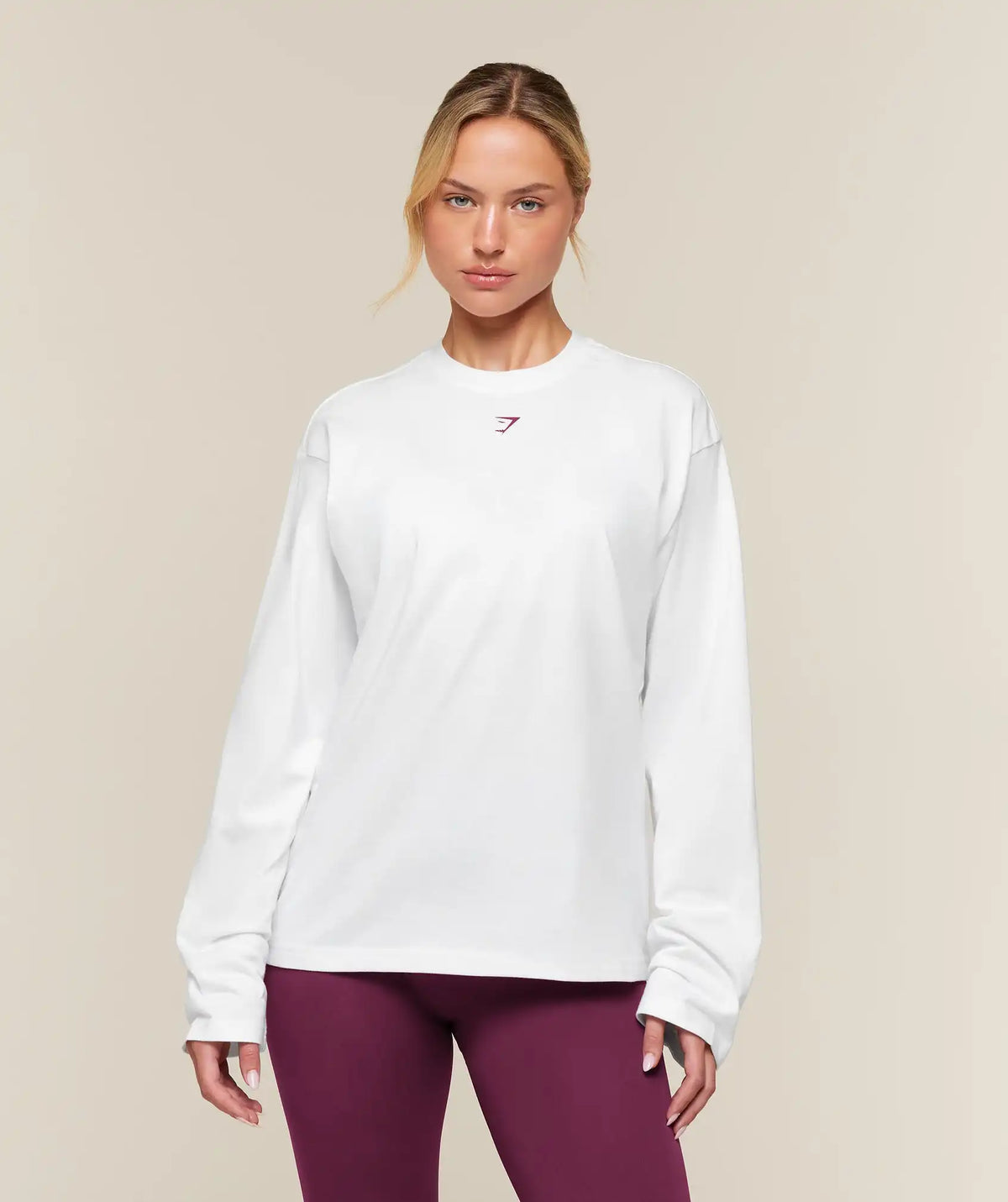 For The Ones Who Show Up Graphic Long Sleeve Top