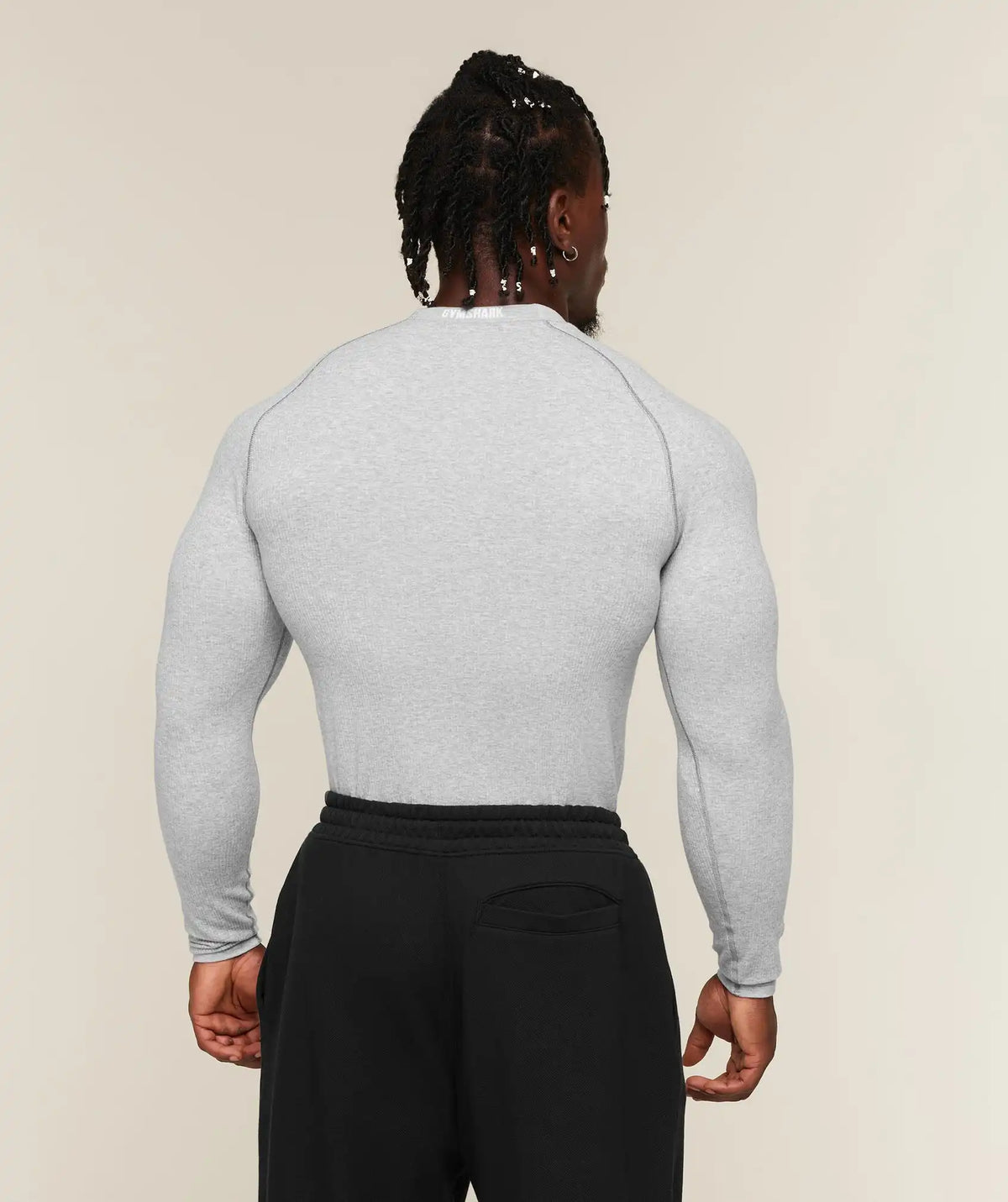 Cotton Seamless Long Sleeve T-Shirt